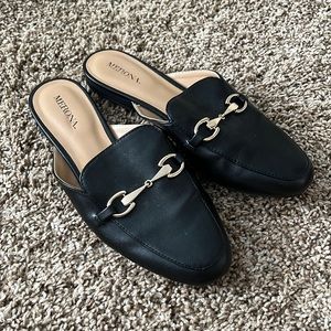 Merona Kona Black Mule Slides